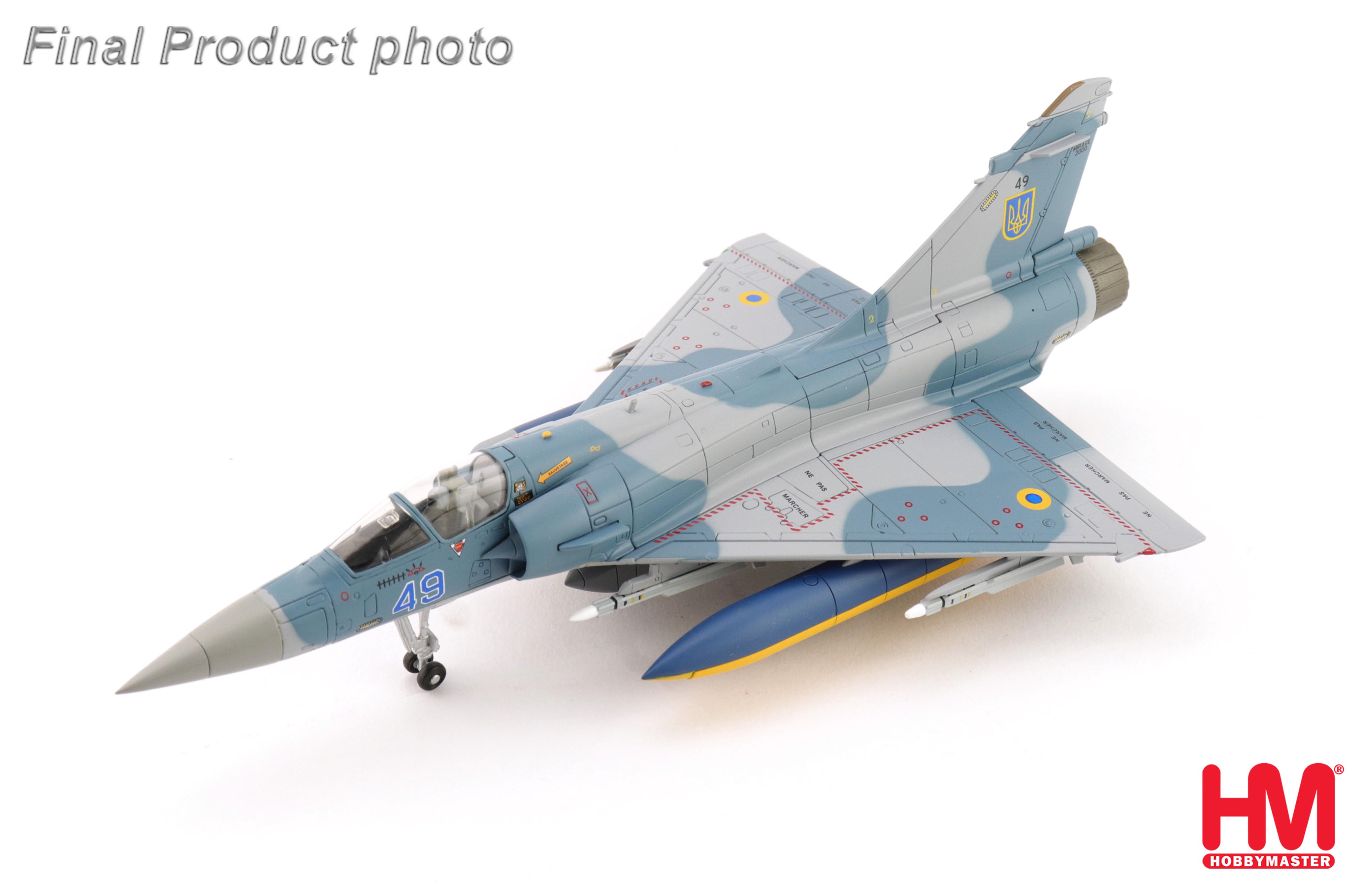 Mirage 2000-5F Ukrainian Air Force, 2025 (with SCALP missiles)